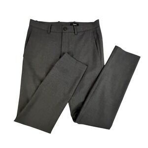 Theory Men's Dress Pants in Charcoal Gray